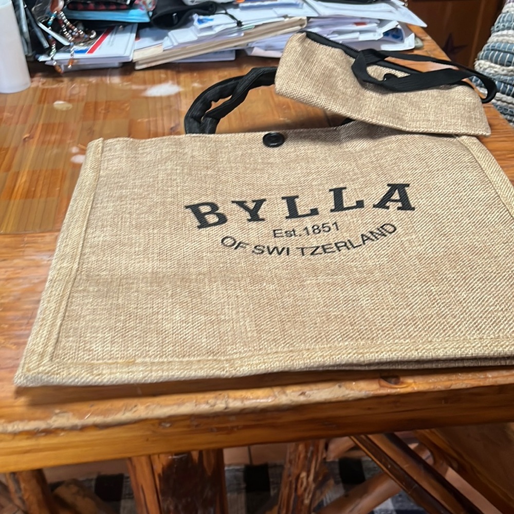 Bag with small wristlet